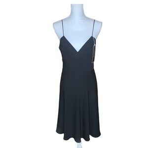 J. CREW WEDDING & PARTIES Black A Line Dress 8 NWT